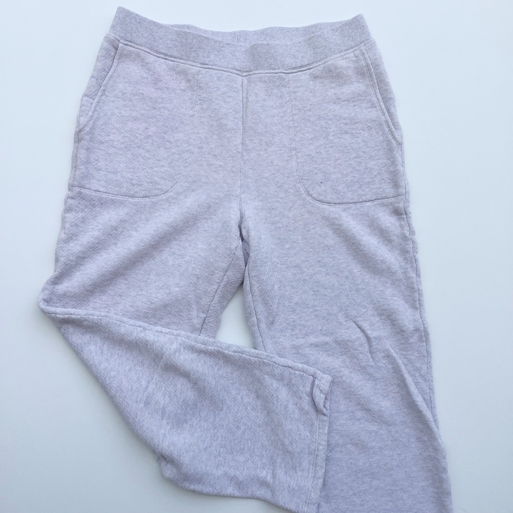 Madewell Gray Sweatpants Soft Cotton-Blend Relaxed Fit